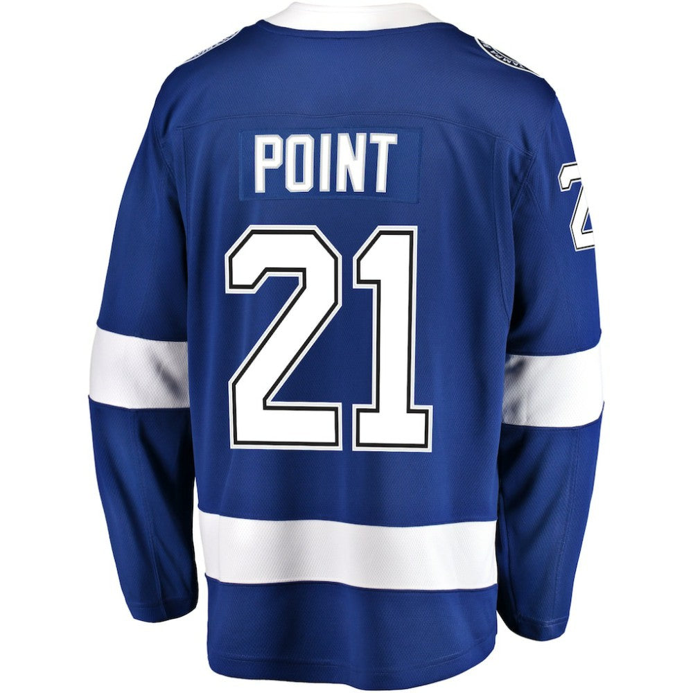 Brayden Point Tampa Bay Lightning Fanatics Home Breakaway Player Jersey - Blue - NHL