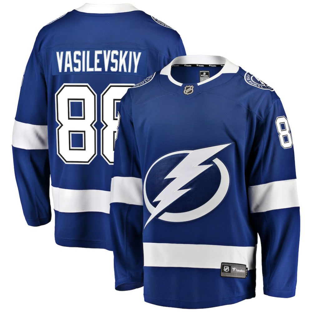 Andrei Vasilevskiy Tampa Bay Lightning Fanatics Home Breakaway Player Jersey - Blue - NHL
