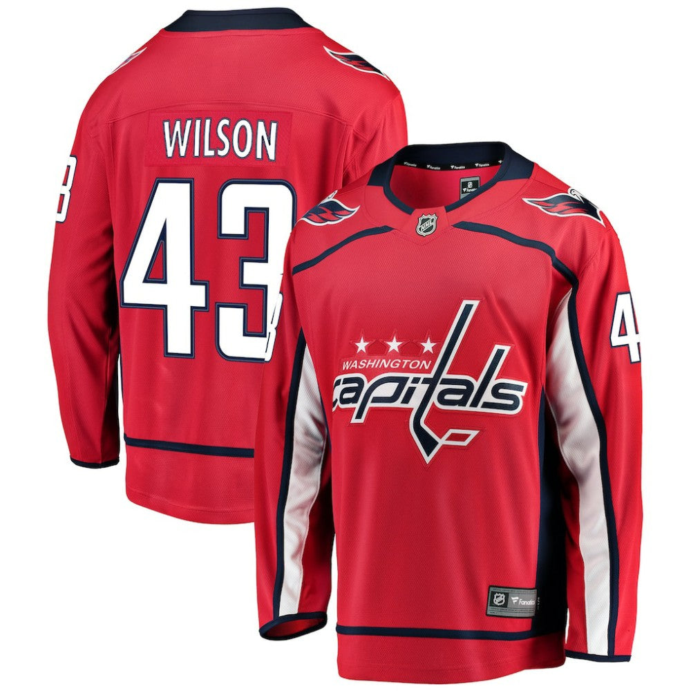 Tom Wilson Washington Capitals Fanatics Home Breakaway Player Jersey - Red - NHL