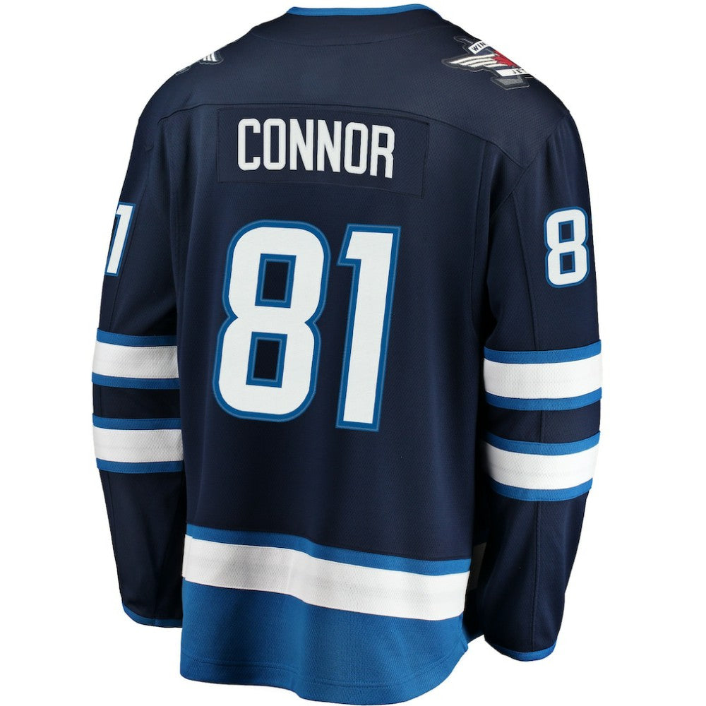 Kyle Connor Winnipeg Jets Fanatics Breakaway Replica Jersey - Navy - NHL