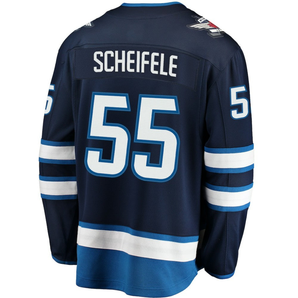Mark Scheifele Winnipeg Jets Fanatics Breakaway Replica Jersey - Navy - NHL