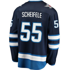 Mark Scheifele Winnipeg Jets Fanatics Breakaway Replica Jersey - Navy - NHL