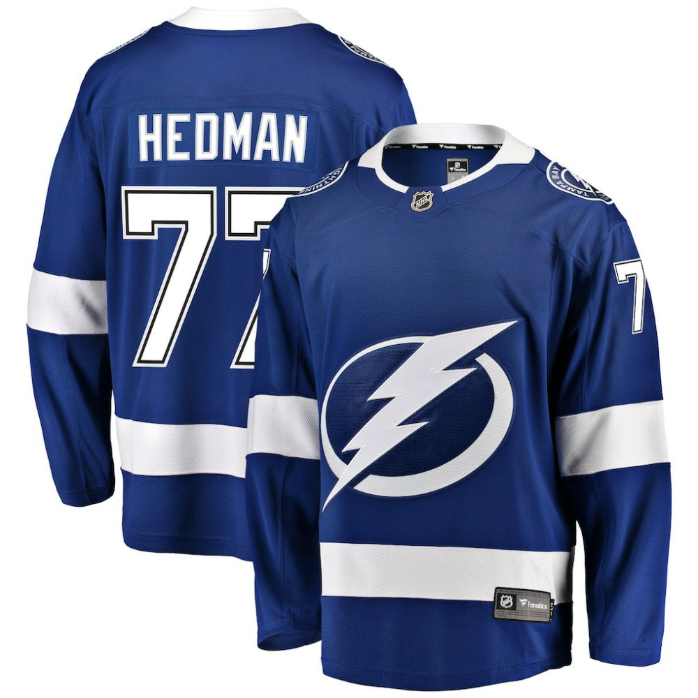 Victor Hedman Tampa Bay Lightning Fanatics Breakaway Jersey - Blue - NHL