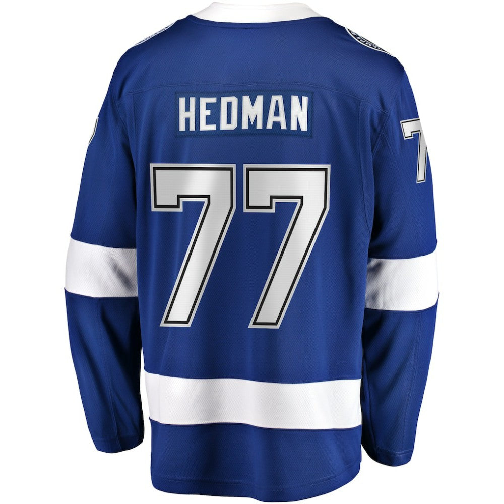 Victor Hedman Tampa Bay Lightning Fanatics Breakaway Jersey - Blue - NHL
