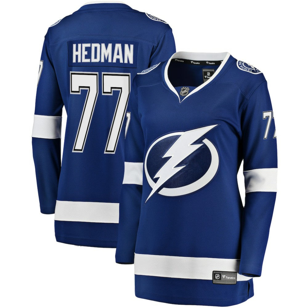 Victor Hedman Tampa Bay Lightning Fanatics Women's Home Breakaway Jersey - Blue - NHL