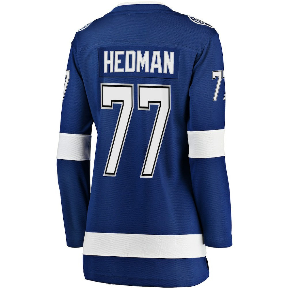 Victor Hedman Tampa Bay Lightning Fanatics Women's Home Breakaway Jersey - Blue - NHL