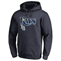 Tampa Bay Rays Team Lockup Fitted Pullover Hoodie - MLB