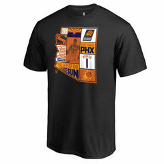 Devin Booker Phoenix Suns Player State T-Shirt Black - NBA