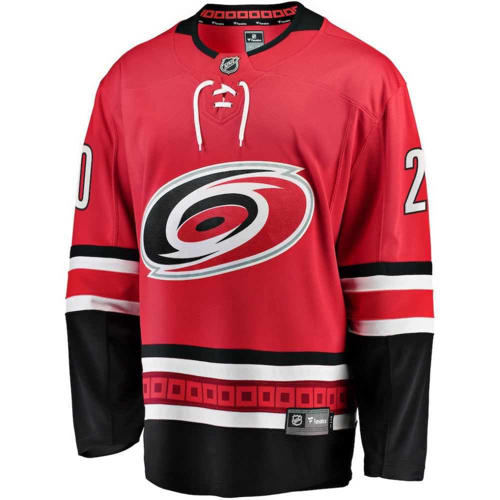Sebastian Aho Carolina Hurricanes Fanatics Alternate Breakaway Player Jersey - Red - NHL