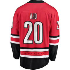 Sebastian Aho Carolina Hurricanes Fanatics Alternate Breakaway Player Jersey - Red - NHL