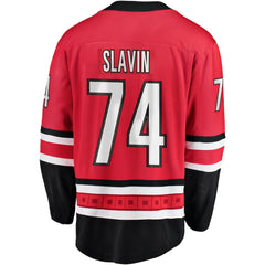 Jaccob Slavin Carolina Hurricanes Fanatics Alternate Breakaway Player Jersey - Red - NHL