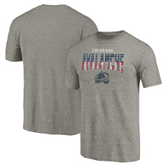 Colorado Avalanche Freedom Tri-Blend T-Shirt - Heathered Gray - NHL