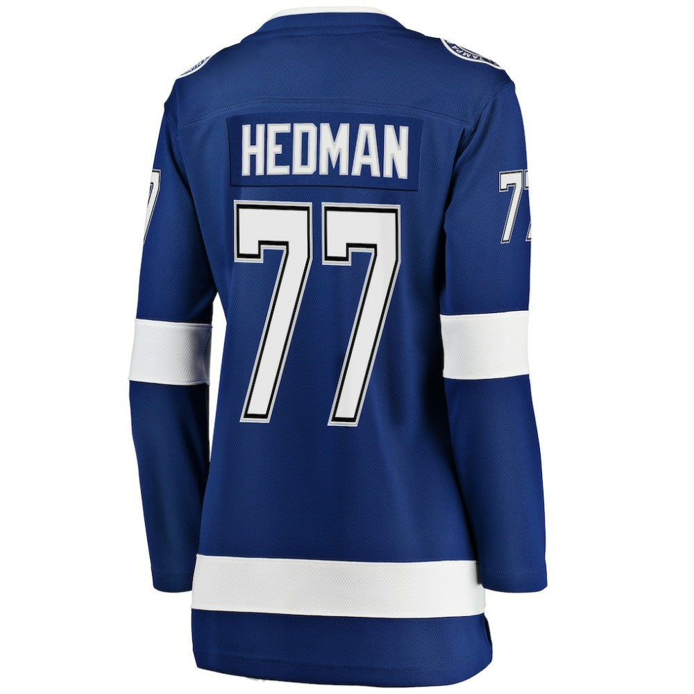 Victor Hedman Tampa Bay Lightning Fanatics Women's Breakaway Player Jersey - Blue - NHL