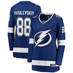 Andrei Vasilevskiy Tampa Bay Lightning Fanatics Women's Breakaway Player Jersey - Blue - NHL