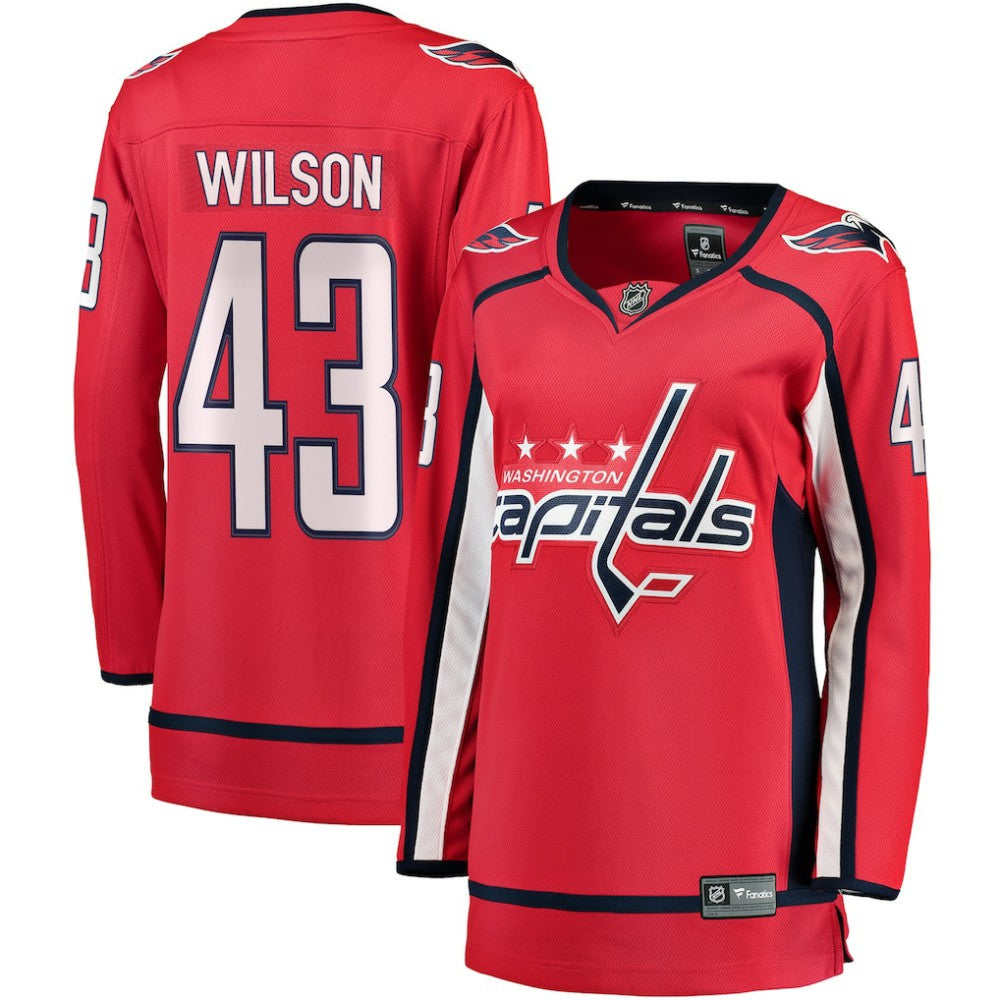 Tom Wilson Washington Capitals Fanatics Women's Breakaway Player Jersey - Red - NHL
