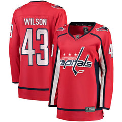 Tom Wilson Washington Capitals Fanatics Women's Breakaway Player Jersey - Red - NHL