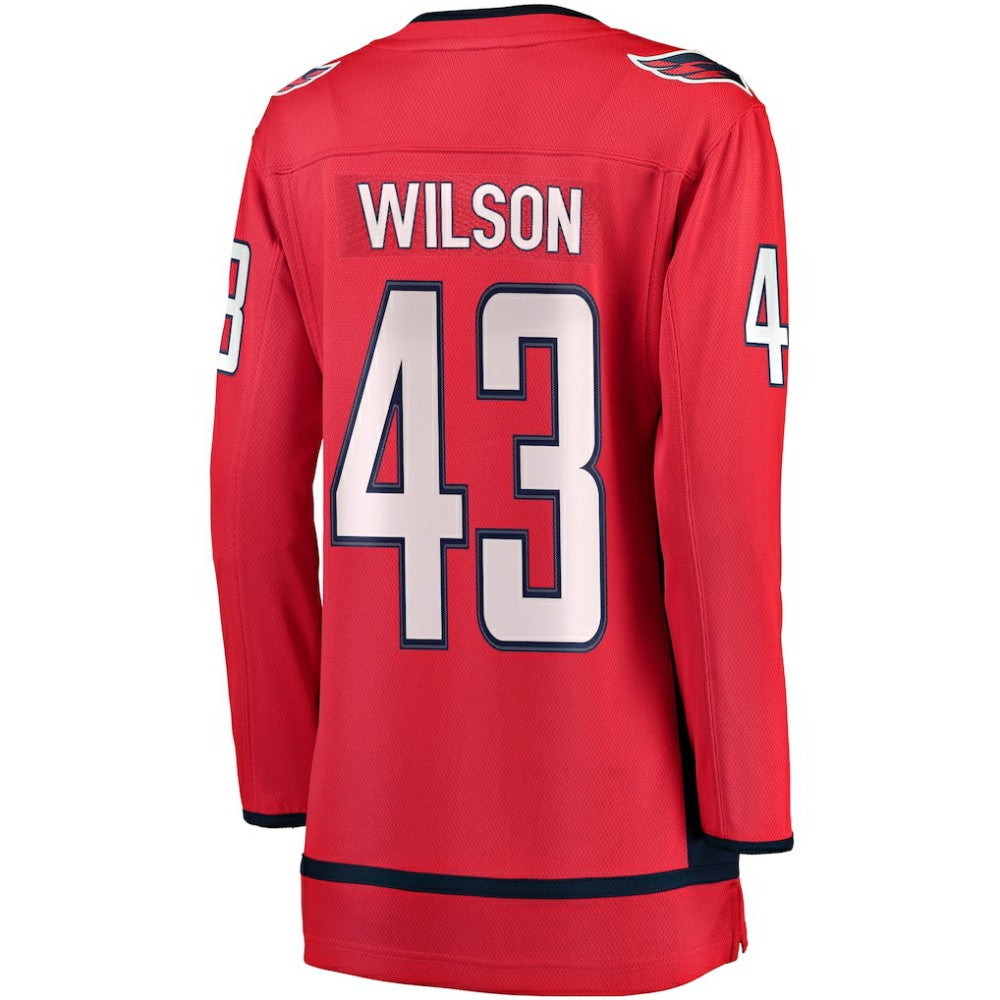 Tom Wilson Washington Capitals Fanatics Women's Breakaway Player Jersey - Red - NHL
