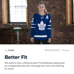 Morgan Rielly Toronto Maple Leafs Fanatics Women's Breakaway Player Jersey - Blue - NHL