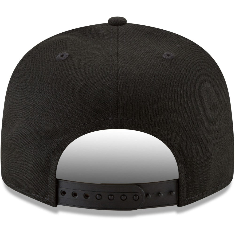 Los Angeles Angels New Era Black & White 9FIFTY Snapback Hat - MLB