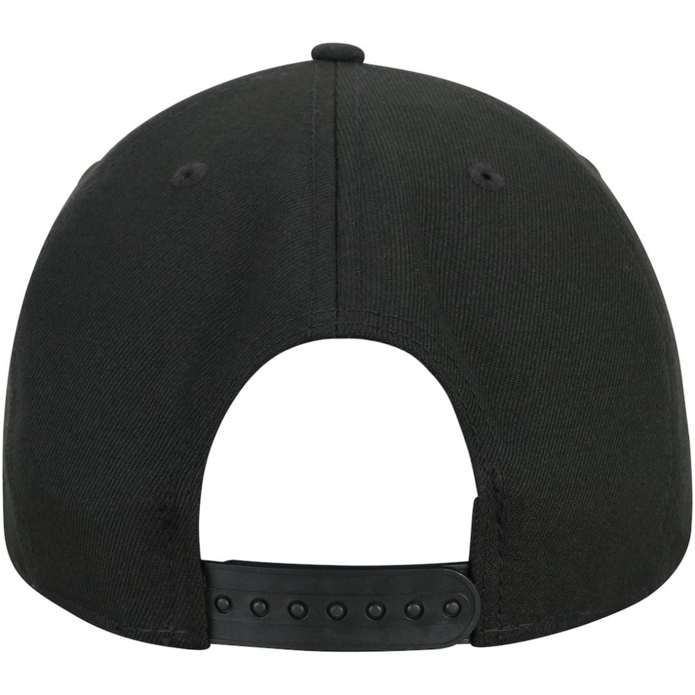 Chicago White Sox New Era Black on Black 9FIFTY Team Snapback Adjustable Hat - MLB