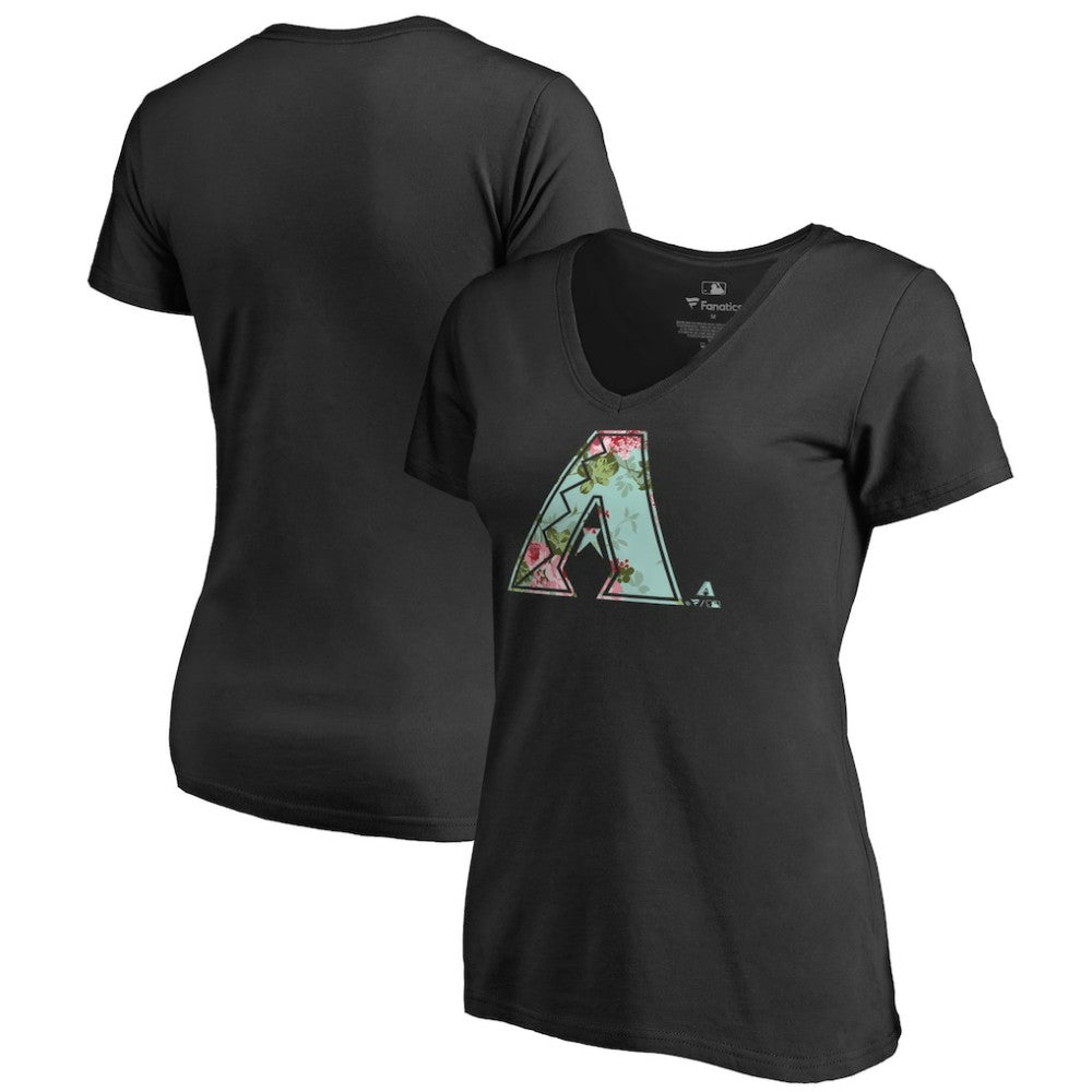 Arizona Diamondbacks Women's Lovely V-Neck T-Shirt - MLB