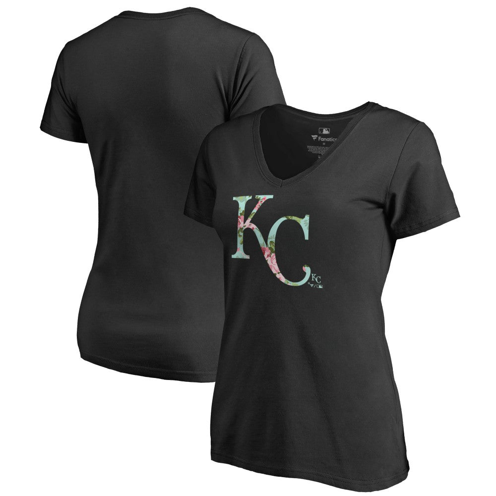 Kansas City Royals Women's Lovely V-Neck T-Shirt - MLB