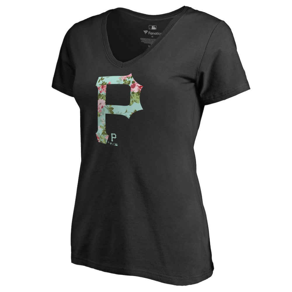 Pittsburgh Pirates Women's Lovely V-Neck T-Shirt - MLB