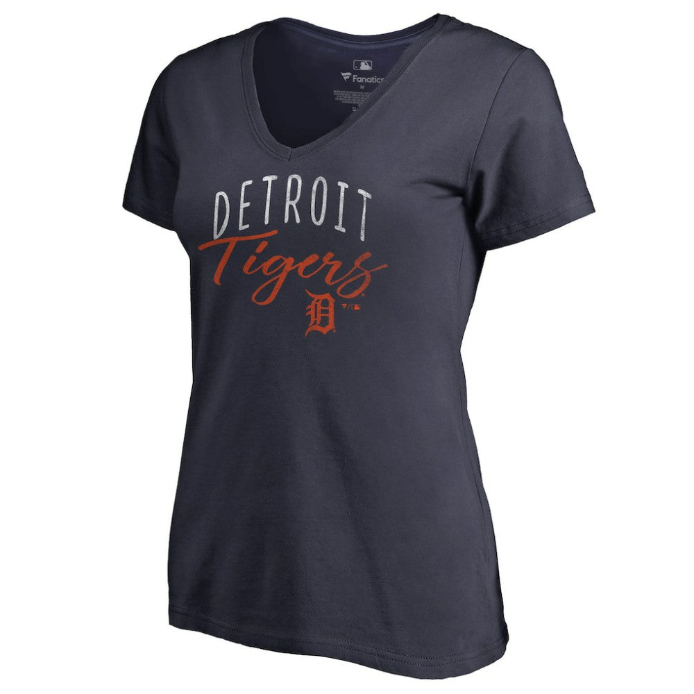 Detroit Tigers Women's Graceful V-Neck T-Shirt - MLB