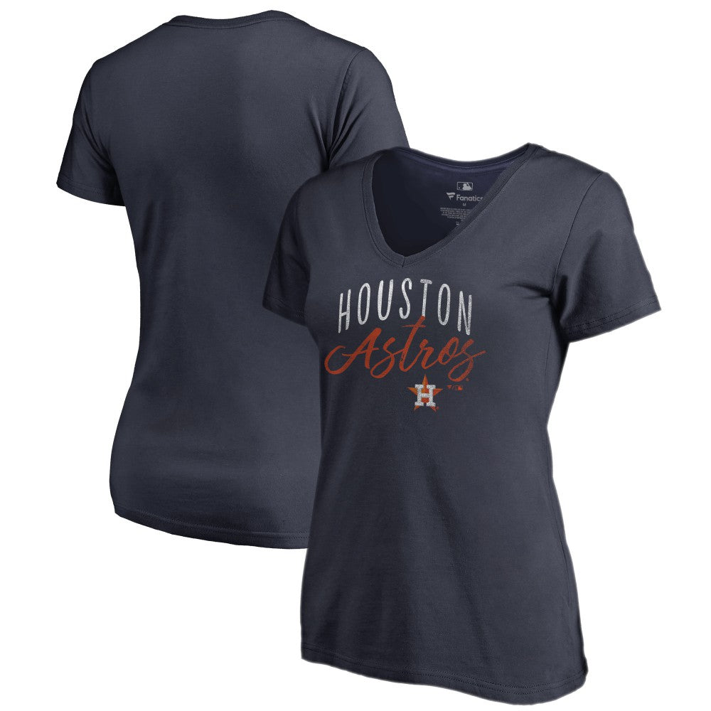 Houston Astros Women's Graceful V-Neck T-Shirt - MLB