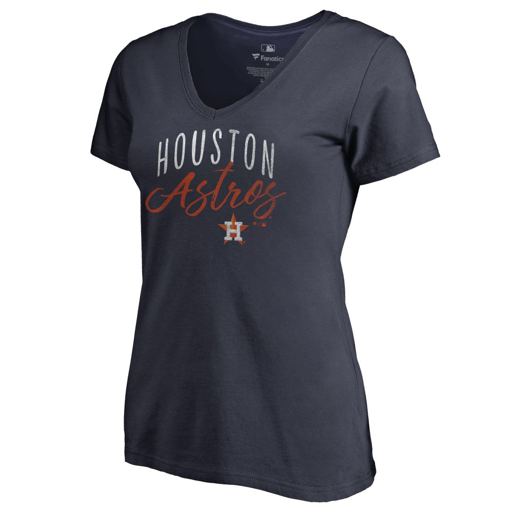 Houston Astros Women's Graceful V-Neck T-Shirt - MLB