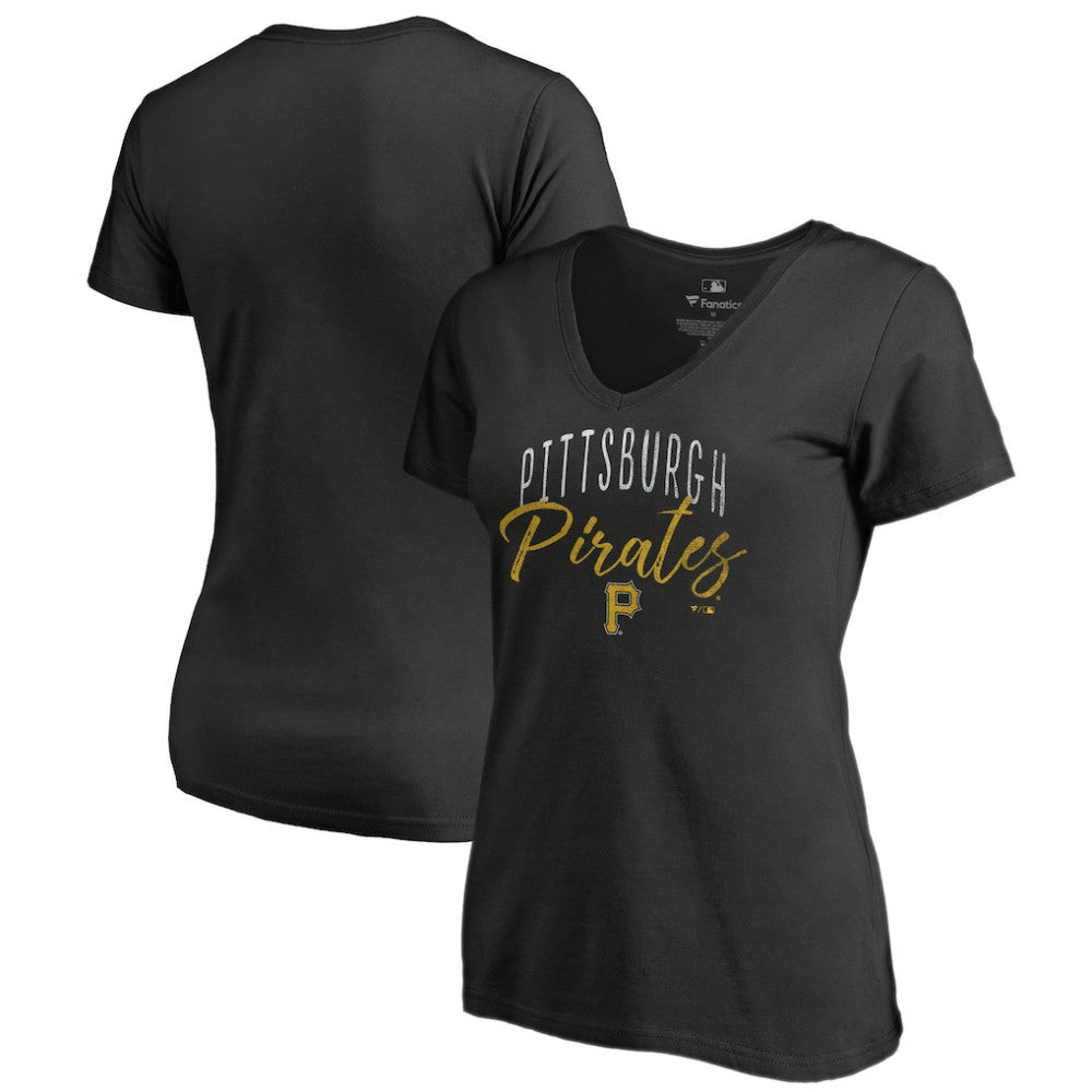 Pittsburgh Pirates Women's Graceful V-Neck T-Shirt - MLB