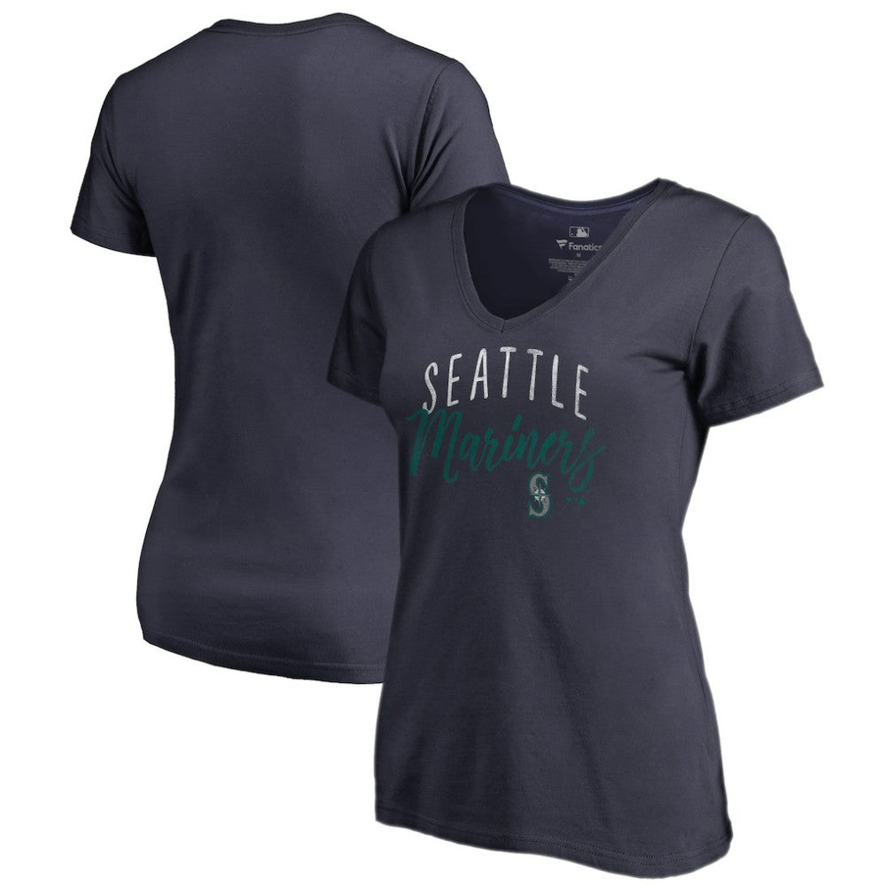 Seattle Mariners Women's Graceful V-Neck T-Shirt - MLB