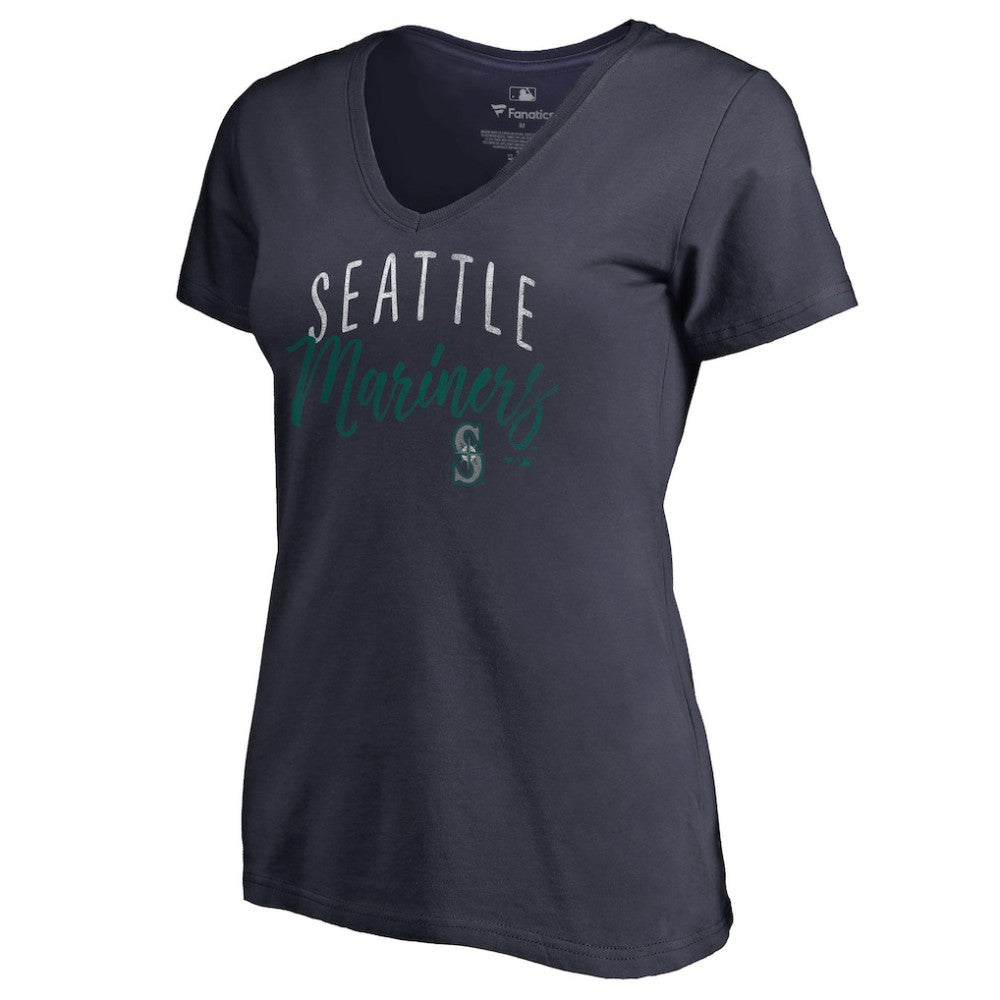 Seattle Mariners Women's Graceful V-Neck T-Shirt - MLB