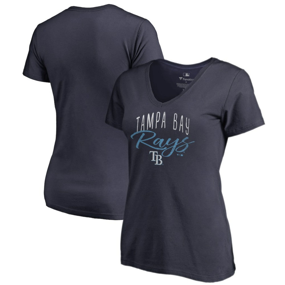 Tampa Bay Rays Women's Graceful V-Neck T-Shirt - MLB