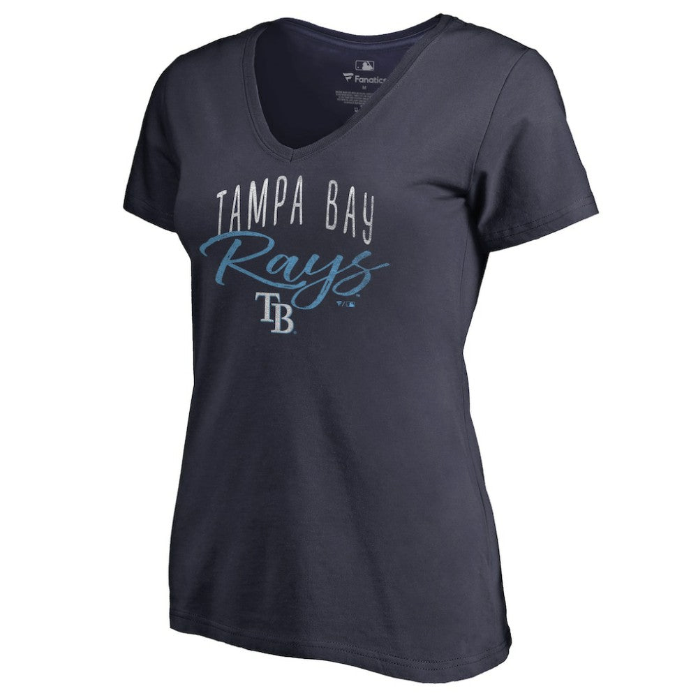 Tampa Bay Rays Women's Graceful V-Neck T-Shirt - MLB