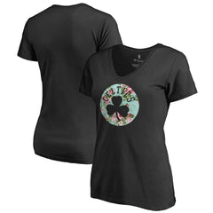 Boston Celtics Lovely V-Neck T-Shirt Black - NBA