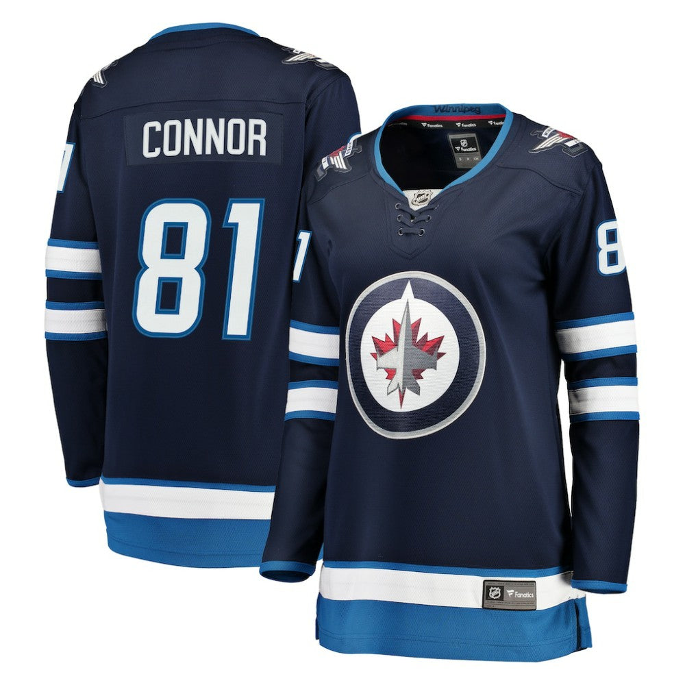 Kyle Connor Winnipeg Jets Fanatics Women's Breakaway Player Jersey - Navy - NHL