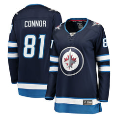 Kyle Connor Winnipeg Jets Fanatics Women's Breakaway Player Jersey - Navy - NHL