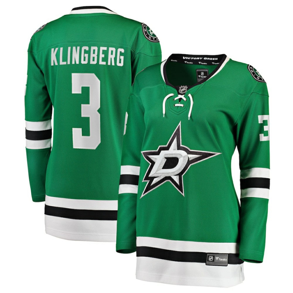 John Klingberg Dallas Stars Fanatics Women's Breakaway Player Jersey - Kelly Green - NHL