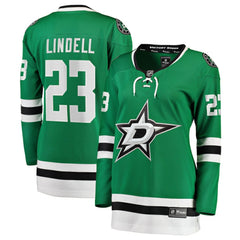 Esa Lindell Dallas Stars Fanatics Women's Breakaway Player Jersey - Kelly Green - NHL