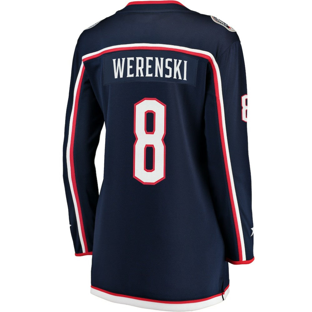 Zach Werenski Columbus Blue Jackets Fanatics Women's Breakaway Jersey - Navy - NHL
