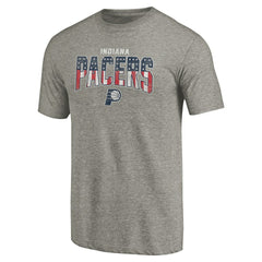 Indiana Pacers Freedom Tri-Blend T-Shirt Gray - NBA