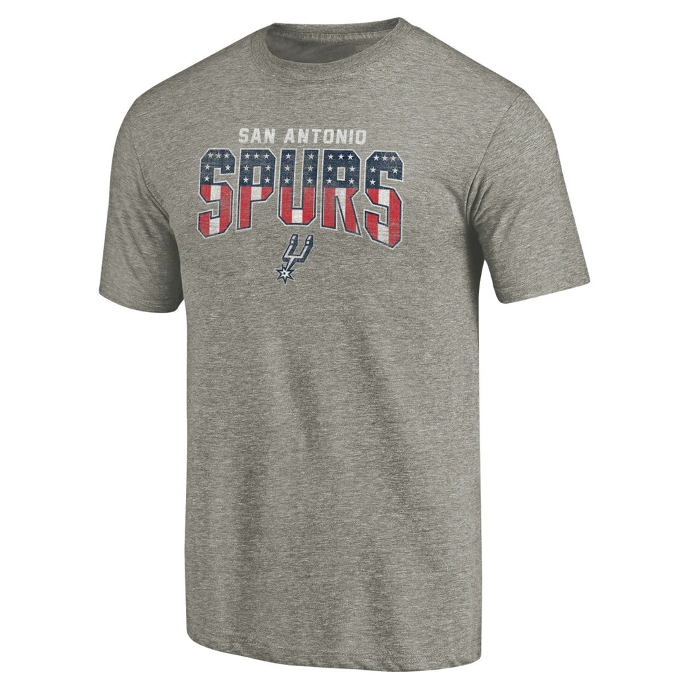 San Antonio Spurs Freedom Tri-Blend T-Shirt Gray - NBA