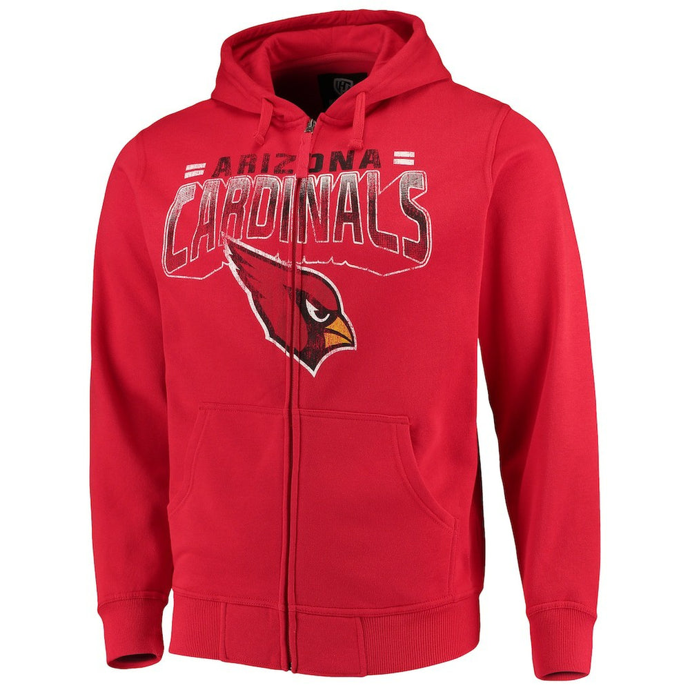 Arizona Cardinals G-III Sports by Carl Banks Perfect Season Full-Zip Hoodie Cardinal | NFL