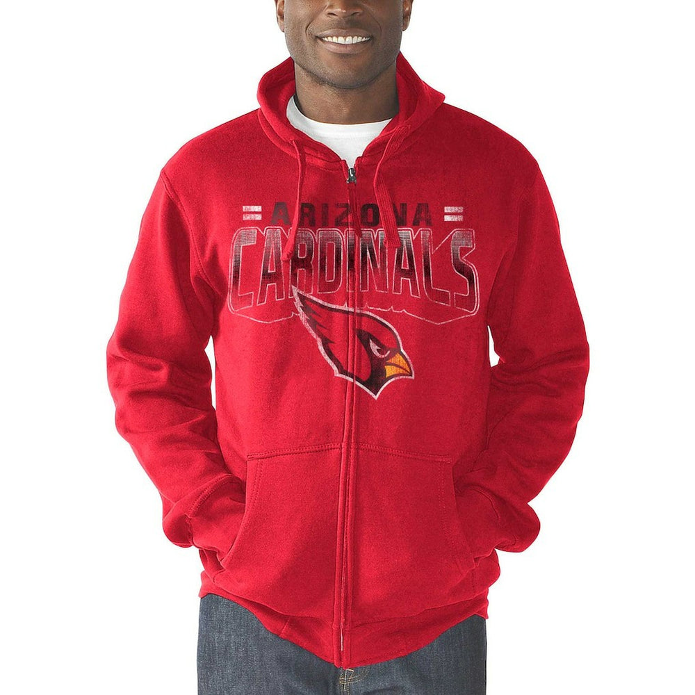 Arizona Cardinals G-III Sports by Carl Banks Perfect Season Full-Zip Hoodie Cardinal | NFL