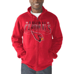 Arizona Cardinals G-III Sports by Carl Banks Perfect Season Full-Zip Hoodie Cardinal | NFL