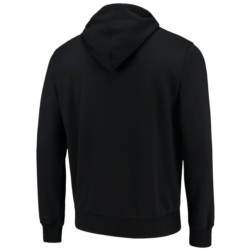 Carolina Panthers G-III Sports by Carl Banks Primary Logo Full-Zip Hoodie Black | NFL