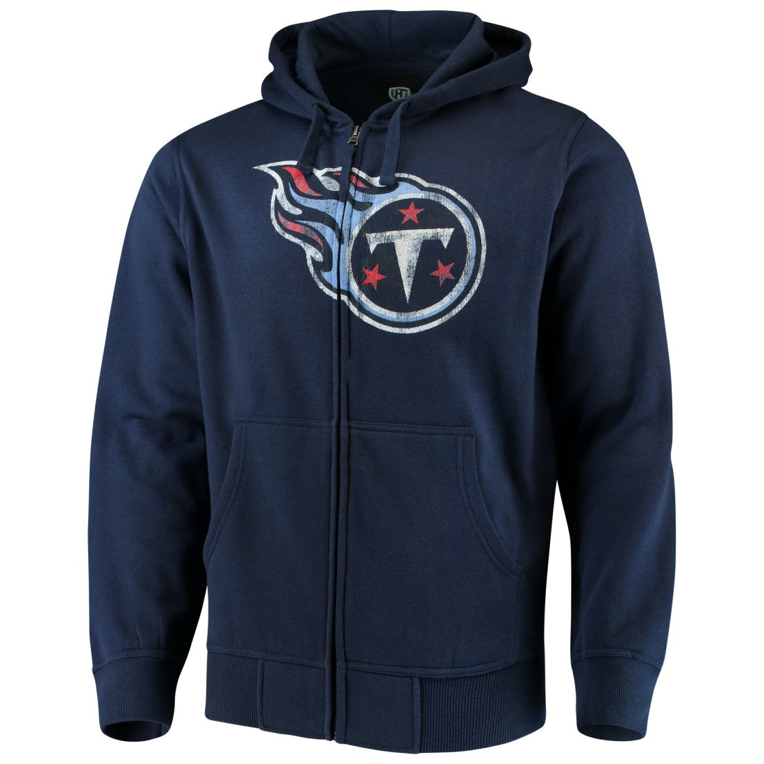 Tennessee Titans G-III Sports by Carl Banks Primary Logo Full-Zip Hoodie Navy | NFL