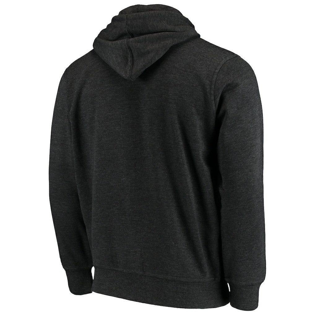 Cleveland Browns G-III Sports by Carl Banks Primary Logo Full-Zip Hoodie Charcoal | NFL