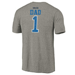 Dallas Mavericks Greatest Dad Tri-Blend T-Shirt Gray - NBA
